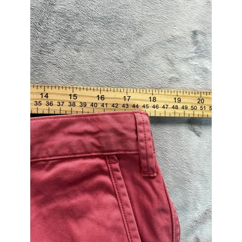 Polo Ralph Lauren Relaxed Fit Salmon Pink Chino Shorts Mens 34 Cotton Twill Pony